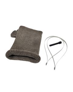 DEI Titanium 4in Knit Exhaust Sleeve - 12in - 10038