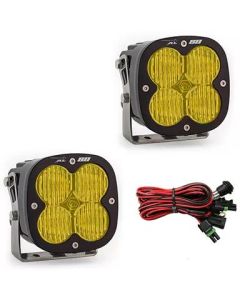 Baja Designs Amber Lens Wide Cornering Pattern XL80 Series LED Light Pods Pair- BAJA-677815