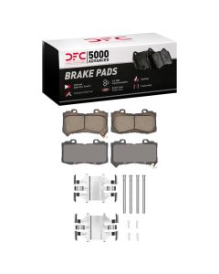DFC 15-20 Chevrolet Colorado Front 5000 Advanced Ceramic Brake Pads and Hardware Kit - 1551-1802-01