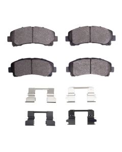 DFC 12-25 Chevrolet S10 MAX (Mexico) Front 3000 Ceramic Brake Pads and Hardware Kit - 1310-1677-01