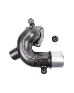 Wehrli Ram 19-23 Cummins 6.7L WCFab X Fleece Thermostat Housing - Gloss Black - WCF100169-GB