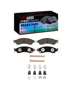DFC 85-04 Chevrolet Camaro Front 4000 HybriDynamic Brake Pads and Hardware Kit - 4000-0412-01