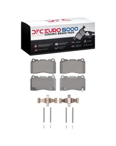 DFC 03-20 Subaru WRX Front Euro 5000 Ceramic Brake Pads and Hardware Kit - 1600-1001-01