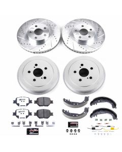 Power Stop 01-05 Toyota Celica Front & Rear Z26 Street Brake Kit - K15464DK-26