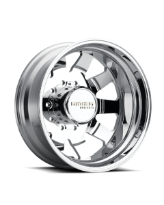 Mayhem 8181 Challenger Dually 22x8.25 / 10x225 BP / 169mm Offset / 170.1mm Hub Polished Wheel - 8181-22820P