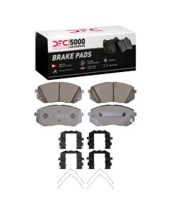 DFC 17-25 Hyundai Elantra GT Front 5000 Advanced Ceramic Brake Pads and Hardware Kit - 1551-1855-02