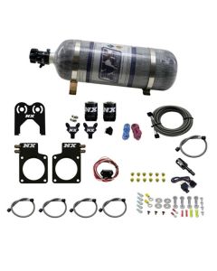 Nitrous Express Nissan GT-R Nitrous Plate Kit (35-300HP) w/Composite Bottle - 20717-12
