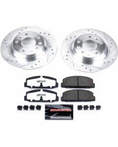 Power Stop 03-05 Mazda 6 Rear Z26 Street Warrior Brake Kit - K2452-26