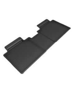 3D MAXider 2023 Toyota BZ4X Kagu Black Floor Mat - Row 2 - L1TY29021509