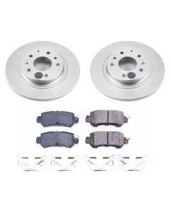 Power Stop 16-18 Mazda CX-3 Rear Z17 Evolution Geomet Coated Brake Kit - CRK7741