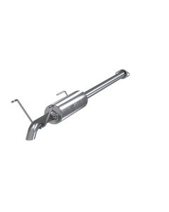 MBRP Aluminized Steel 2.5" Catback Turn Down Single Toyota Tacoma 2005-2015 - S5322AL
