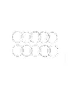 DeatschWerks -12 AN Aluminum Crush Washer (Pack of 10) - 6-02-0305
