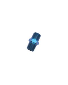 Russell Performance 3/8in Male Pipe Nipple (Blue) - 661520