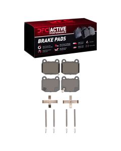 DFC 03-25 Infiniti G35 Rear Active Performance Pads and Hardware Kit - 1115-0961-01