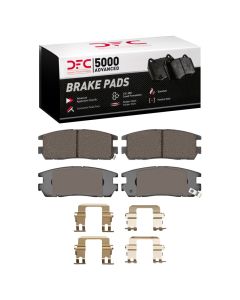 DFC 92-04 Acura SLX Rear 5000 Advanced Ceramic Brake Pads and Hardware Kit - 1551-0580-01