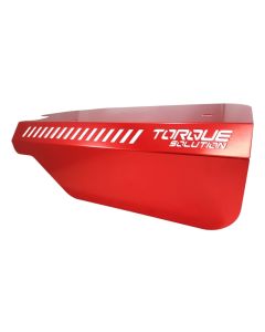 Torque Solution Engine Pulley Cover 2015+ Subaru WRX/2014+ Forester XT - Red - TS-SU-289R