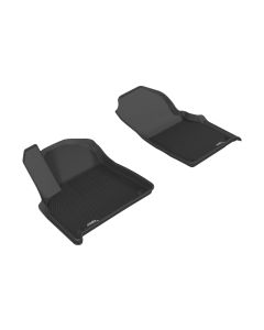 3D MAXpider 2017-2020 Audi Q7/Q8 Kagu 1st Row Floormat - Black - L1AD04011509