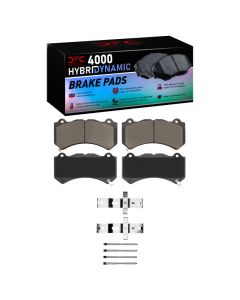 DFC 12-25 Dodge Challenger Front 4000 HybriDynamic Brake Pads and Hardware Kit - 4000-1405-02