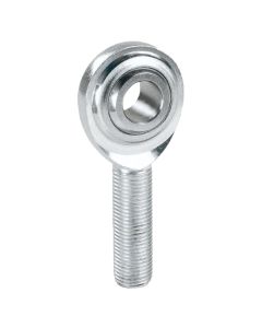 QA1 G Series 2-Pc Rod End - Male/Left Hand - 10mm Bore x M10x1.5 - Stainless Steel w/PTFE - MGML10T