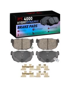 DFC 81-98 Nissan Maxima Rear 4000 HybriDynamic Brake Pads and Hardware Kit - 4000-0272-01
