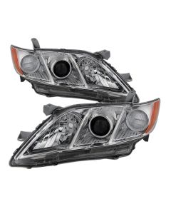 xTune Toyota Camry 07-09 OEM Style Headlights Chrome HD-JH-TCAM07-AM-C - 9029769