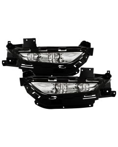 Spyder Chrysler 200 2015-2016 OEM Style Full LED Fog Lights W/Universal Switch- Clear - 5086945
