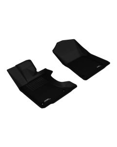3D MAXpider 2013-2019 Lexus GS/GS Hybrid Kagu 1st Row Floormat - Black - L1LX03011509