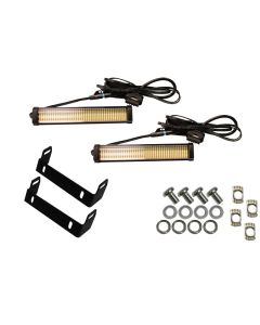 Fishbone Offroad 2018+ Jeep JL & 2020+ JT 7in Turn Signal & Side Marker Lights and Brackets - FB31456