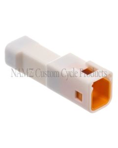 NAMZ JST 2-Position Male Connector Tab w/Wire Seal - NJST-02P