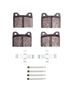 DFC 69-76 BMW 1800 Front 5000 Advanced Low Metallic Brake Pads and Hardware Kit - 1551-0108-01