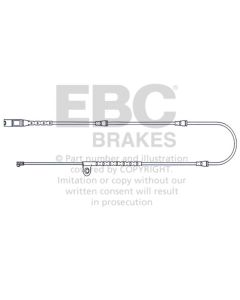 EBC 2010-2014 BMW X5 4.4L Twin Turbo Front Wear Leads - EFA141