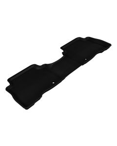 3D MAXpider 2014-2015 Kia Sorento 7-Seats Kagu 2nd Row Floormats - Black - L1KA01621509