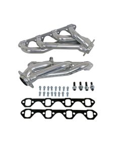 BBK 94-95 Mustang 5.0 Shorty Unequal Length Exhaust Headers - 1-5/8 Silver Ceramic - 15250