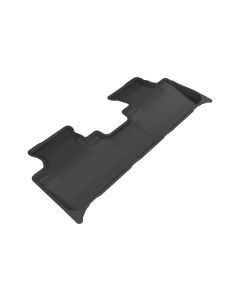 3D MAXpider 2016-2020 Lexus RX/RX Hybrid Kagu 2nd Row Floormats - Black - L1LX05521509