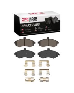 DFC 02-05 Hyundai Elantra Front 5000 Advanced Ceramic Brake Pads and Hardware Kit - 1551-0941-01
