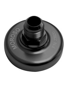 Moroso Ford Small Block Oil Filter Block-Off Plate - 23820