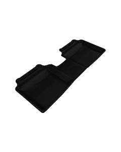 3D MAXpider 2011-2013 Hyundai Elantra Kagu 2nd Row Floormats - Black - L1HY02121509