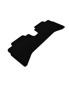 3D MAXpider 2012-2019 Toyota Prius C Kagu 2nd Row Floormats - Black - L1TY09521509