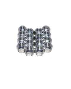 COMP Cams Rocker Arm Nut 7/16in Steel Zinc Plated Fits Most Small Block Chevy and Ford Engines - 1401N-16