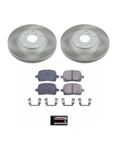 Power Stop 99-01 Lexus RX300 Front Semi-Coated Rotor Kit - SC1135