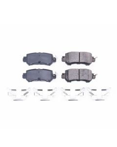 Power Stop 16-18 Mazda CX-3 Rear Z17 Evolution Ceramic Brake Pads w/Hardware - 17-1624