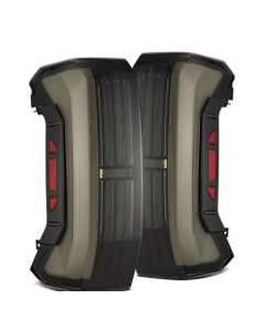 AlphaRex 22-24 Toyota Tundra NOVA-Series Prismatic LED Tail Lights - Alpha-Black - 673001