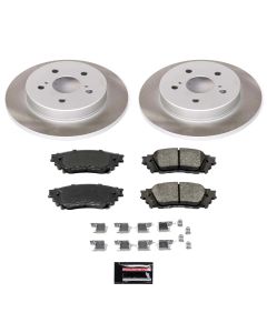 Power Stop 2018 Toyota C-HR Rear Semi-Coated Rotor Kit - SC7739