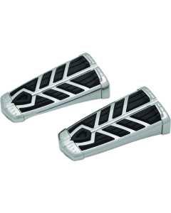Chrome Kuryakyn Spear Footpegs - No Adapter Needed