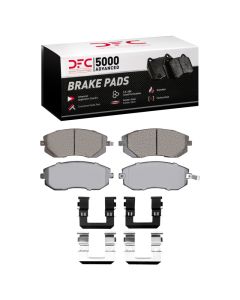 DFC 02-12 Saab 9-2X Front 5000 Advanced Ceramic Brake Pads and Hardware Kit - 1551-0929-01