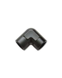 Anodized Black 90° Pipe Coupler Fitting - VIBR-11320