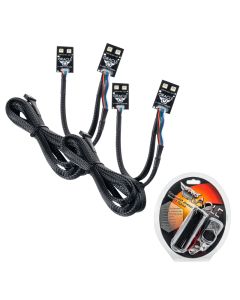 Oracle 2021 Ford Bronco Sport RGB+W Headlight DRL + Halo  - ColorSHIFT w/ RF Controller - 1454-330