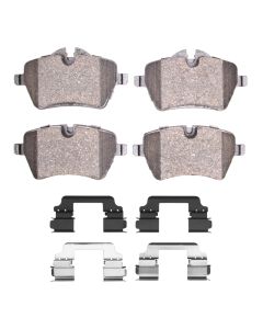 DFC 11-16 Mini Cooper Countryman Front Euro 5000 Ceramic Brake Pads and Hardware Kit - 1600-1204-02