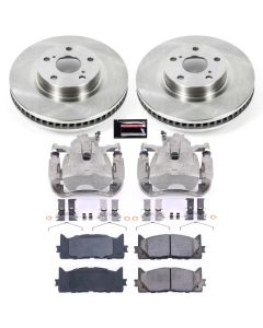 Power Stop 13-18 Lexus ES300h Front Autospecialty Brake Kit w/Calipers - KCOE3053