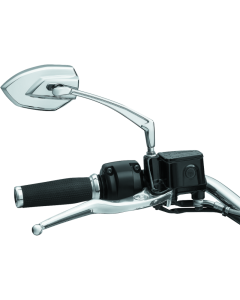 Kuryakyn Phantom Mirrors Chrome - Sleek 1962 Style